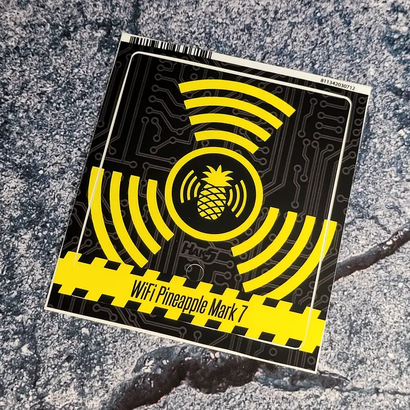 Wifi Pineapple Mark Vii Limited Edition Vehicle Decal 1