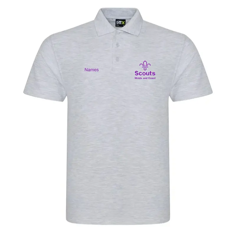 Wolds And Coast Scouts Youth Polo Top 1