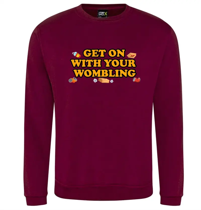 Wombling Graphic Kids Or Adult Sweatshirt 1