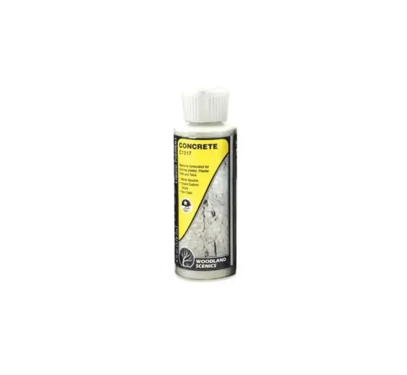 Woodland Scenics Concrete Texture Paint – 4 Oz. Scenic Ground Cover Base – Wds1217 1