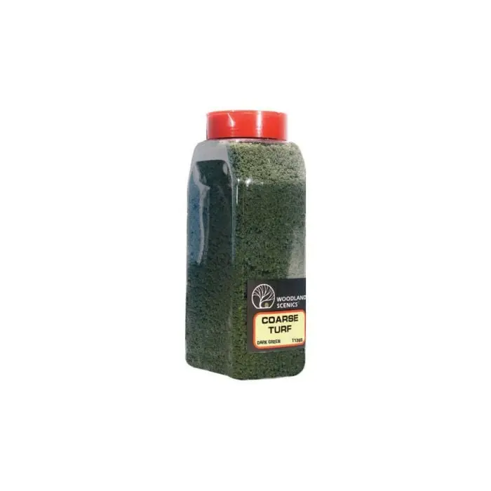 Woodland Scenics Dark Green Turf Shaker – 32 Oz. Ground Foam For Landscaping (785-1365) 1