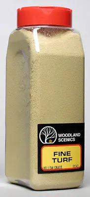 Woodland Scenics Fine Yellow Turf Ground Cover – 32 Oz – Woot1343 1