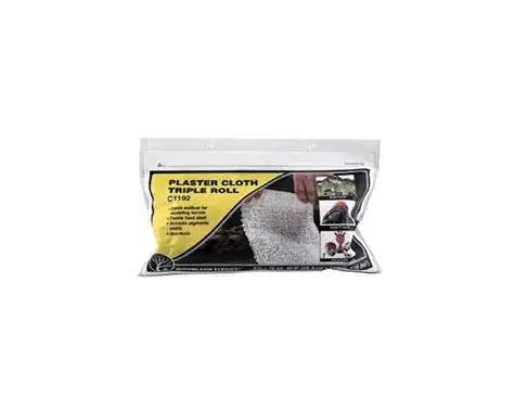 Woodland Scenics Plaster Cloth – Triple Roll, 8" X 45" (Wooc1192) 1