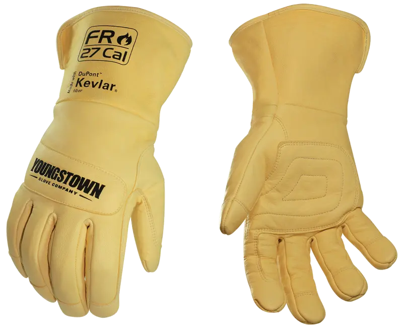 Youngstown Fr Leather Work Gloves With Kevlar Reinforcement (Model 12-3275-60) 1