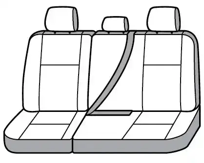 Covercraft Ss8490Pcct Custom Seatsaver For 2019 Ford F-150 – 60/40 Split Bench Configuration 1