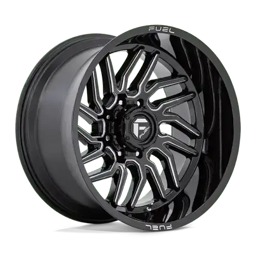 Fuel Off-Road D807 Series 22X12 Inch Black Machined Wheel – 6X5.5 Bolt Pattern, -44Mm Offset 1
