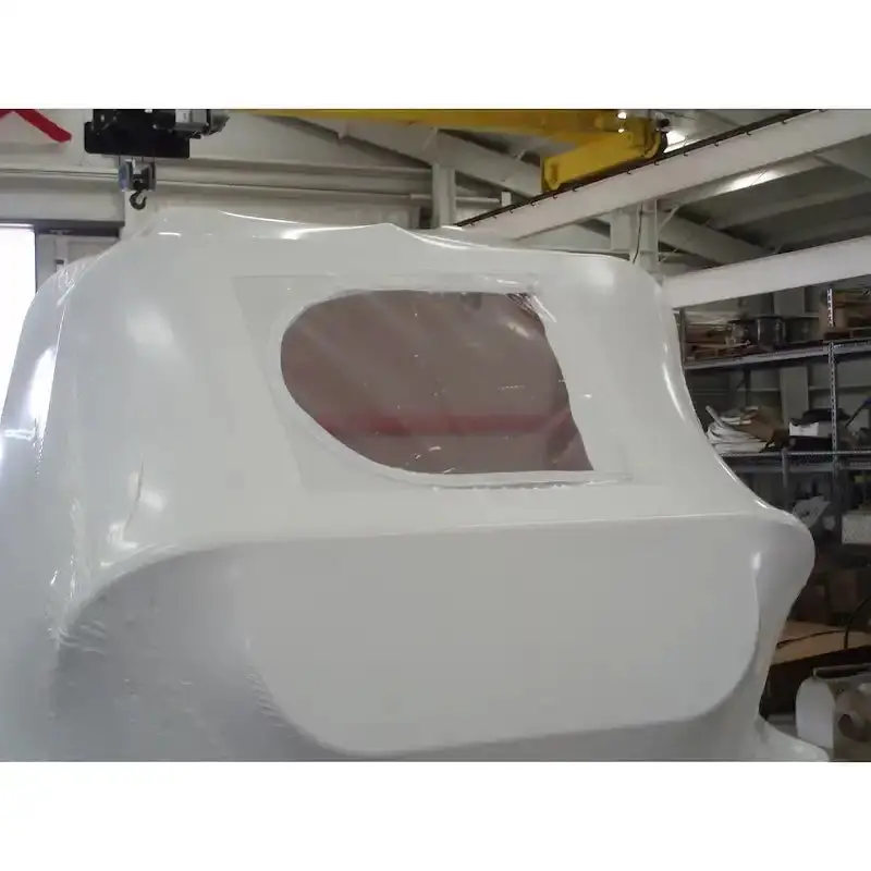 Heavy-Duty White Zipper Door Access Cover – 36 X 72 Inches 1