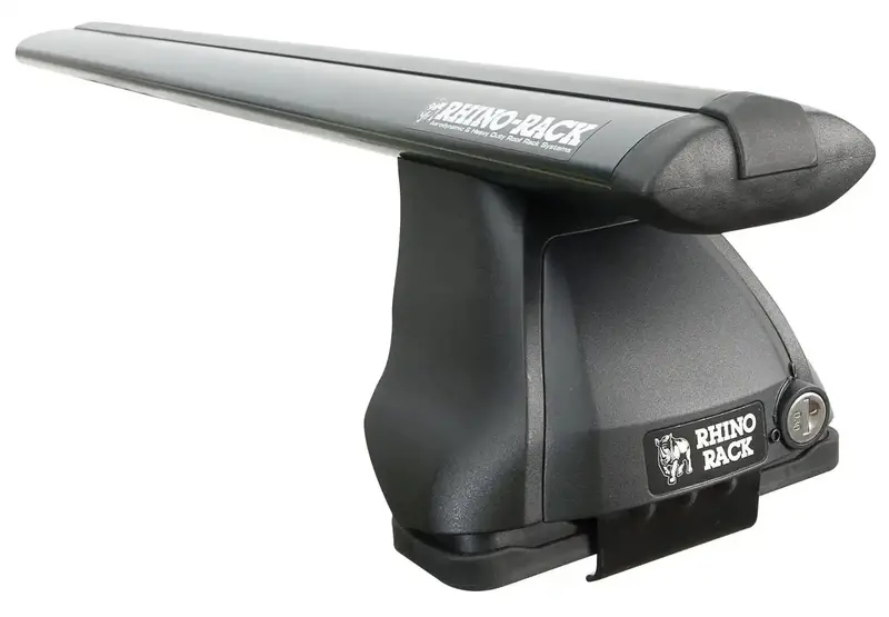 Rhino-Rack Ja2150 Vortex 2500 Black Roof Rack – Two-Bar Crossbar System 1