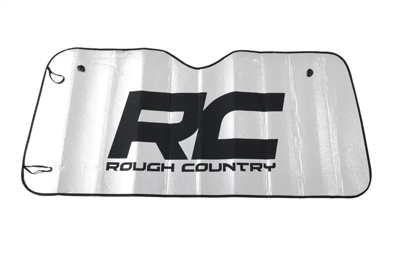 Rough Country 84102 - Reflective Sun Shade Universal Jeep Foldable 1