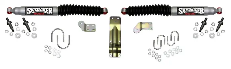Skyjacker 9254 Dual-Stabilizer Kit – Silver Components With Black Bushings 1